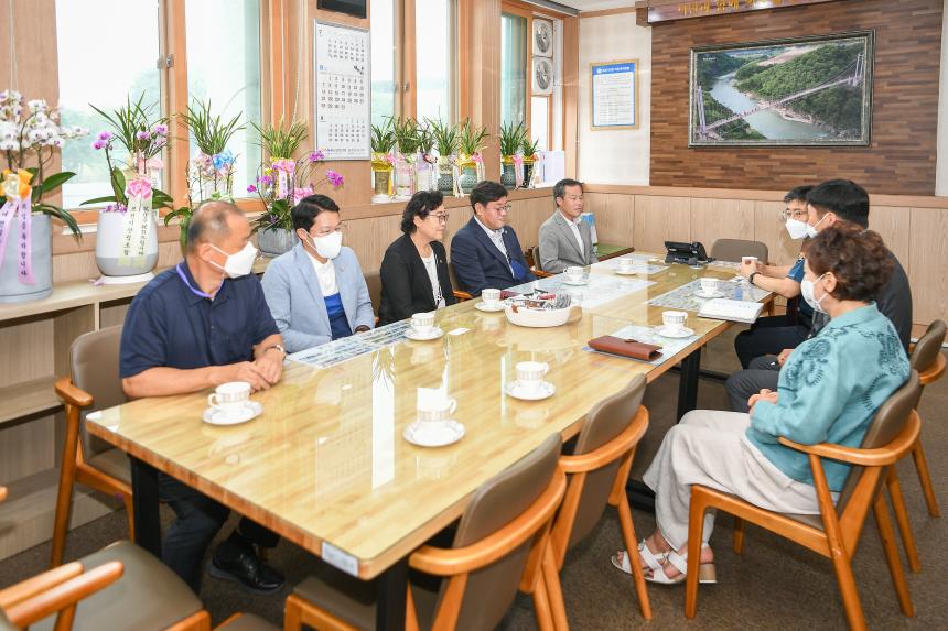 신임 김희종 포천경찰서장 방문 - 2