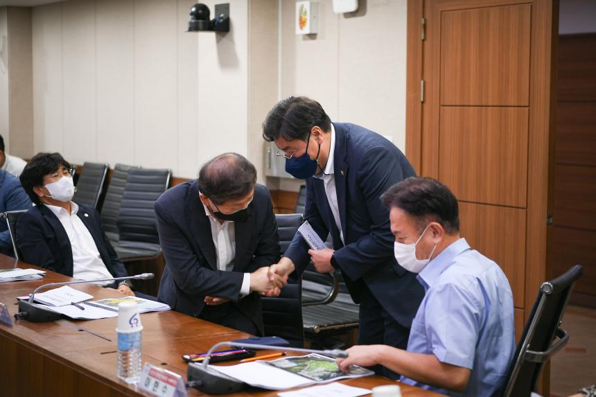 포천시 파크골프장 설계용역 주간보고회 - 2