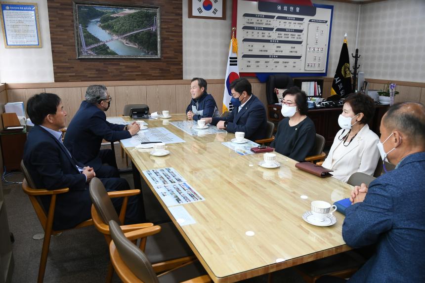 신임 이종훈 포천문화원장 방문 - 6