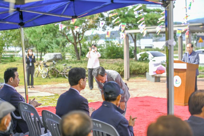 가산면 감암1리 마을 표지석 제막식 - 2