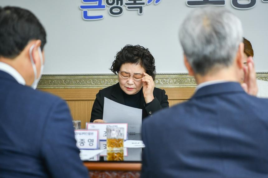 2022년 포천시 섬유 자투리 재활용 봉제사업 취약계층 방한용품 전달식 - 6