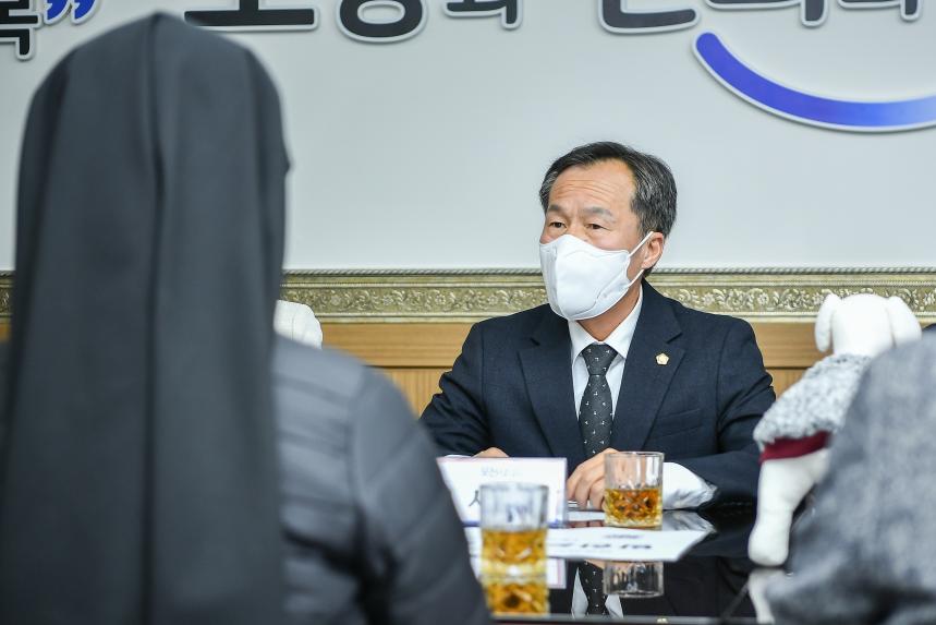2022년 포천시 섬유 자투리 재활용 봉제사업 취약계층 방한용품 전달식 - 7