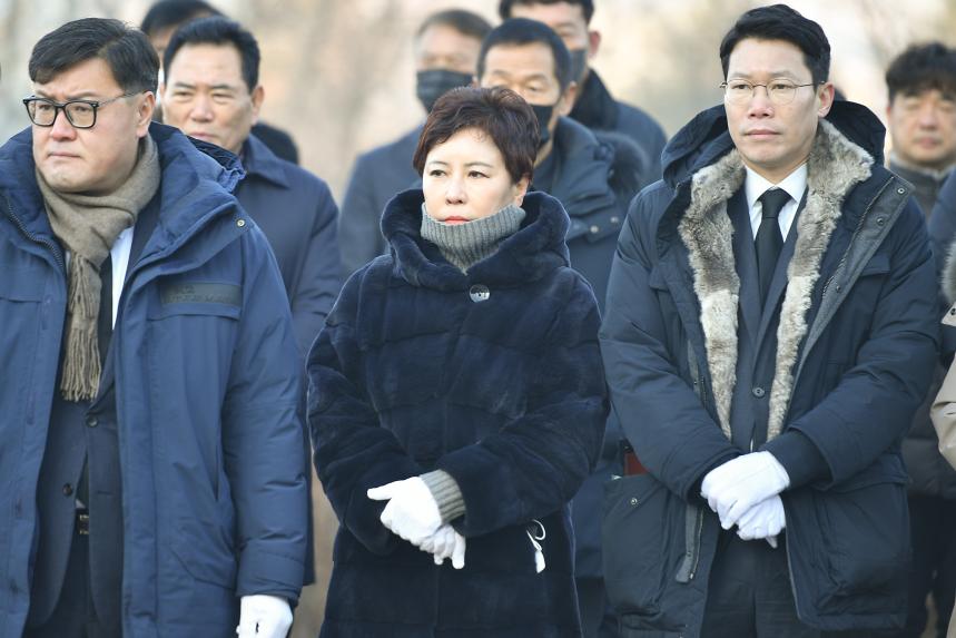 2023년 계묘년 새해 충혼탑 참배 - 5