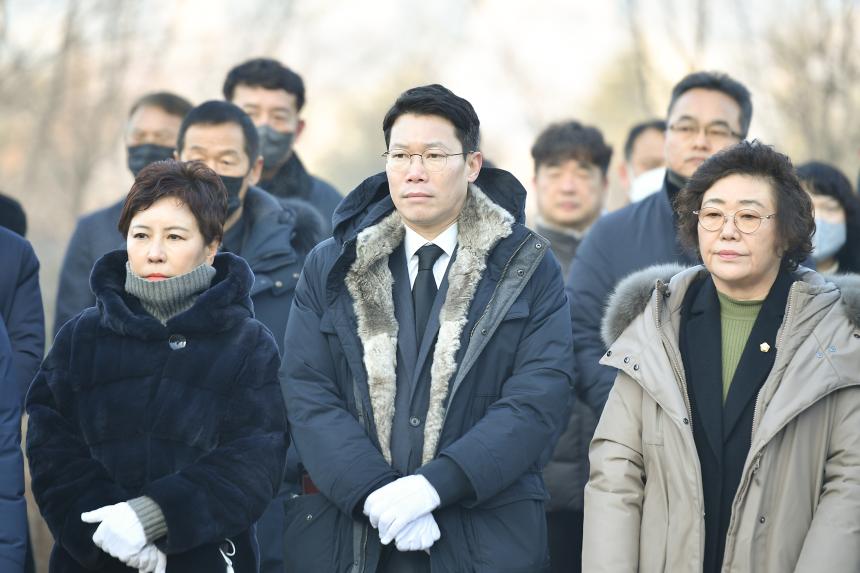 2023년 계묘년 새해 충혼탑 참배 - 6