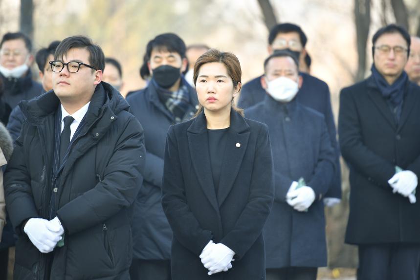 2023년 계묘년 새해 충혼탑 참배 - 9