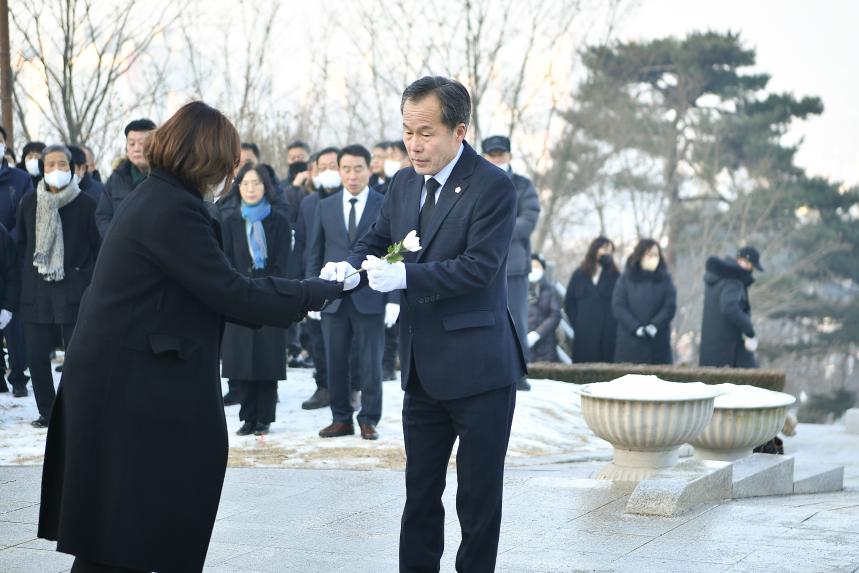 2023년 계묘년 새해 충혼탑 참배 - 10