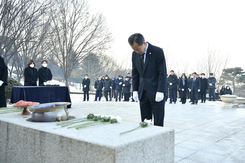 2023년 계묘년 새해 충혼탑 참배 - 15