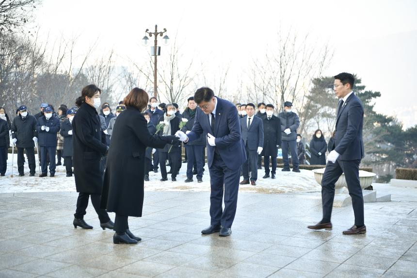 2023년 계묘년 새해 충혼탑 참배 - 16