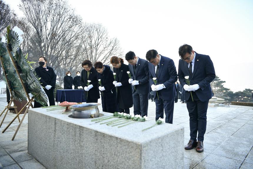 2023년 계묘년 새해 충혼탑 참배 - 18