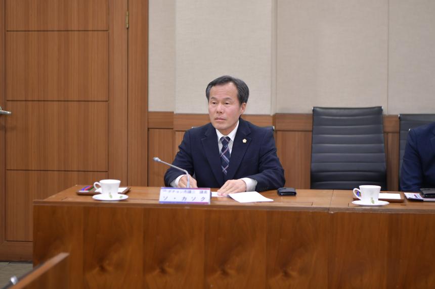 일본 후쿠토시 대표단 포천시 방문 환영식 - 4