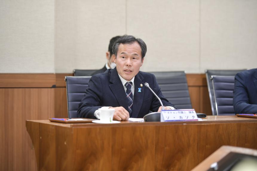 일본 후쿠토시 대표단 포천시 방문 환영식 - 10