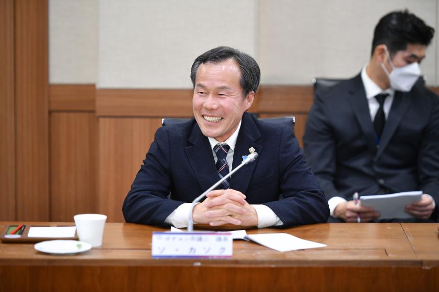 일본 후쿠토시 대표단 포천시 방문 환영식 - 15