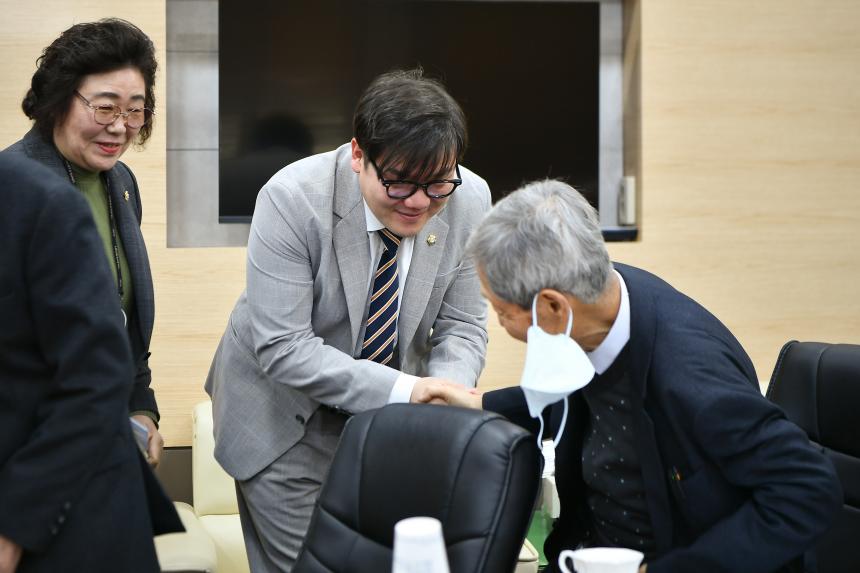 포천시 노인지회와의 간담회 - 2