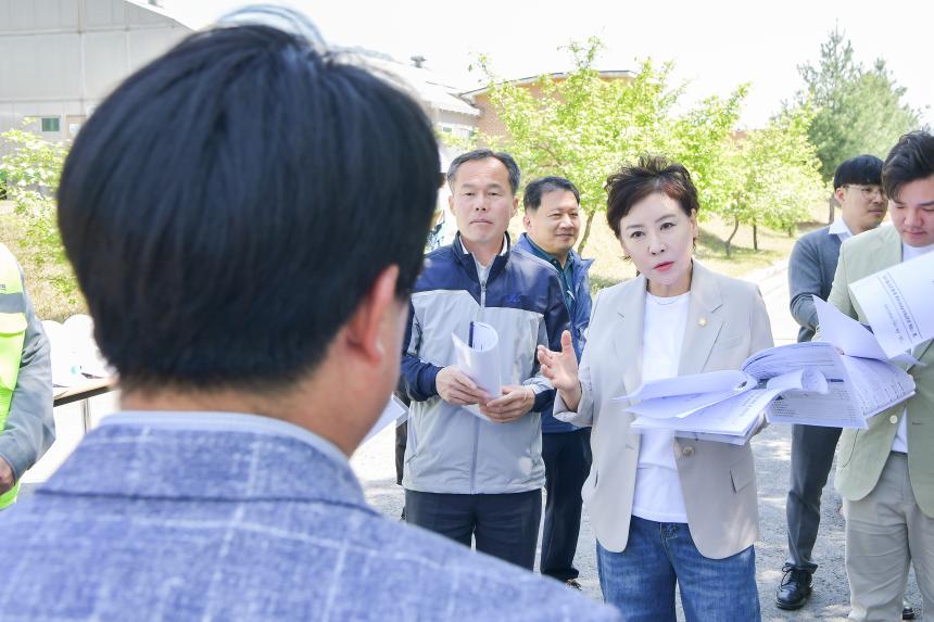 제171회 포천시의회 임시회 주요사업장 답사 - 14