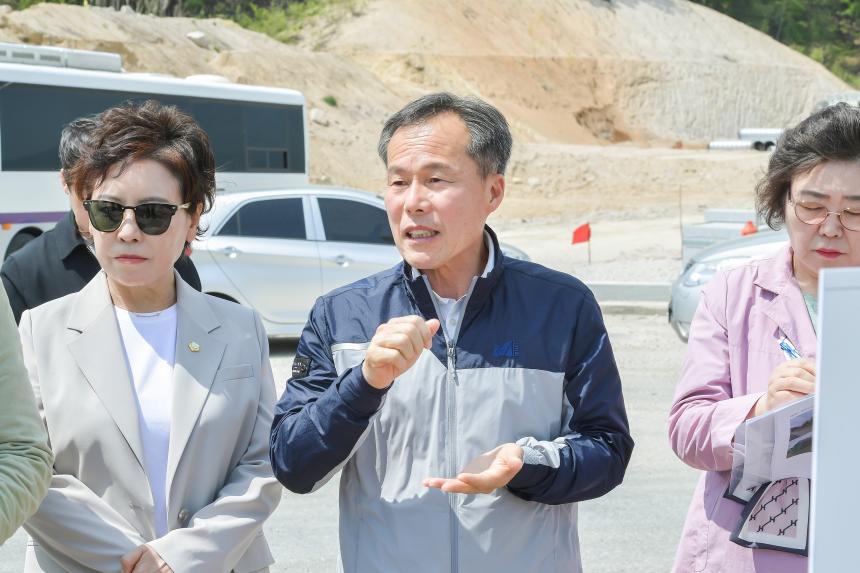 제171회 포천시의회 임시회 주요사업장 답사 - 30