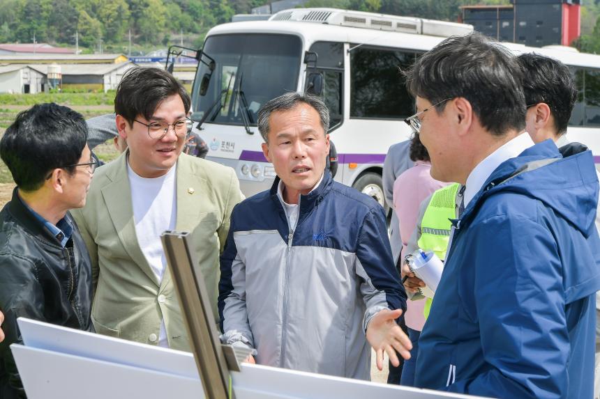 제171회 포천시의회 임시회 주요사업장 답사 - 34