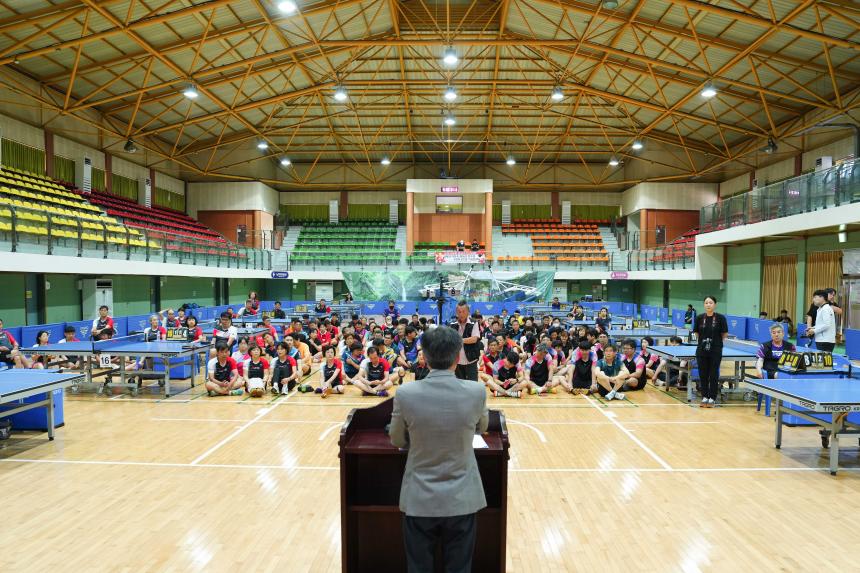 제4회 포천시의회 의장기 탁구대회 - 8