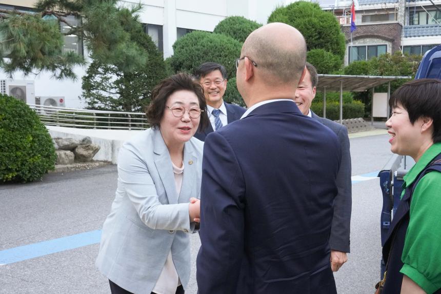 중국 화이베이 대표단 방문간담회 - 2