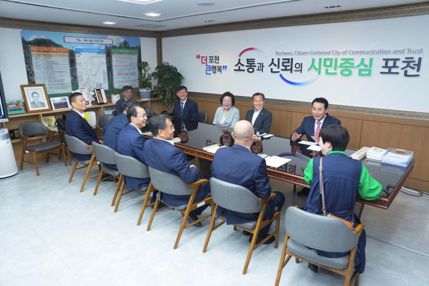 중국 화이베이 대표단 방문간담회 - 5