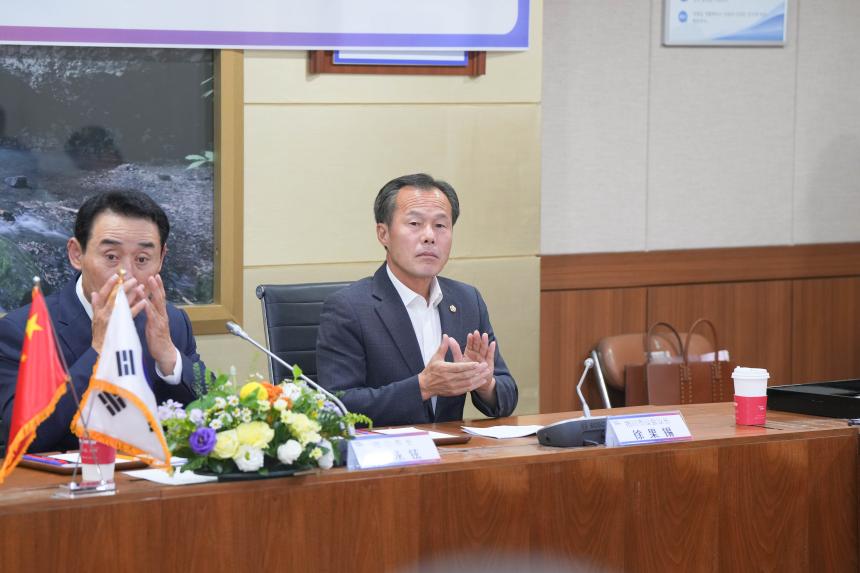 중국 화이베이 대표단 방문간담회 - 15