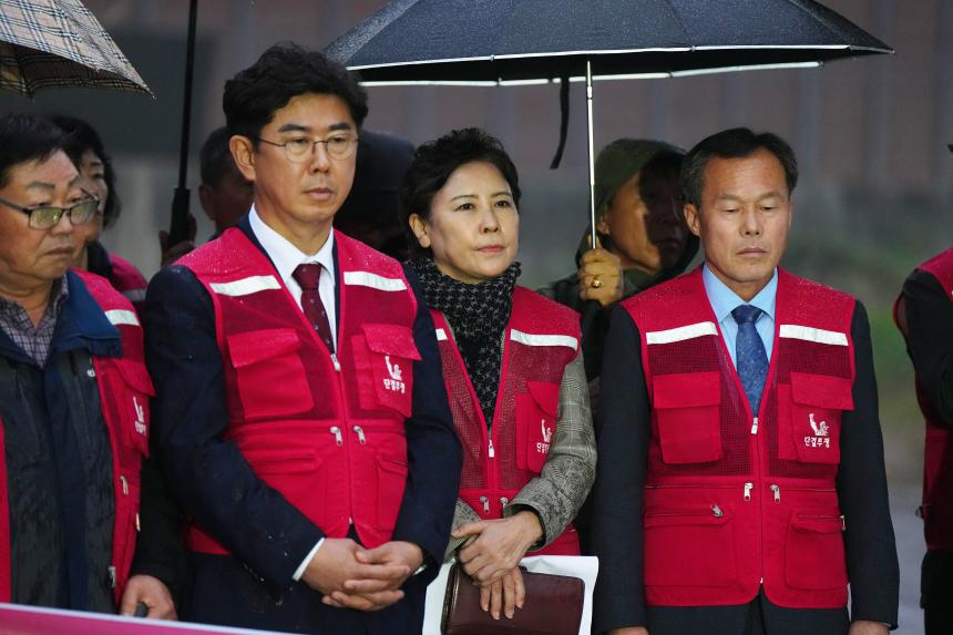 군 소총탄 차량 피탄사고 관련 성명문 발표 및 기자회견 - 20