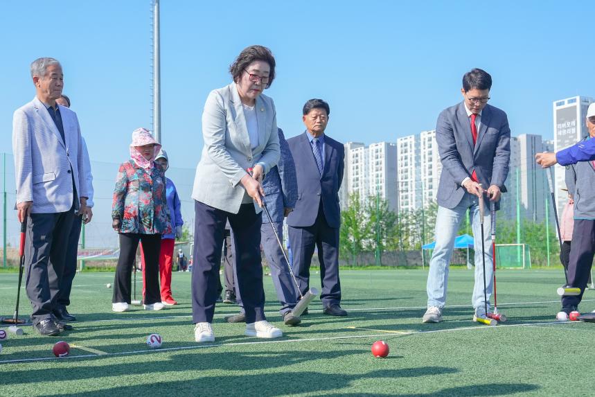 제20회 포천시지회장기 노인게이트볼대회 - 4