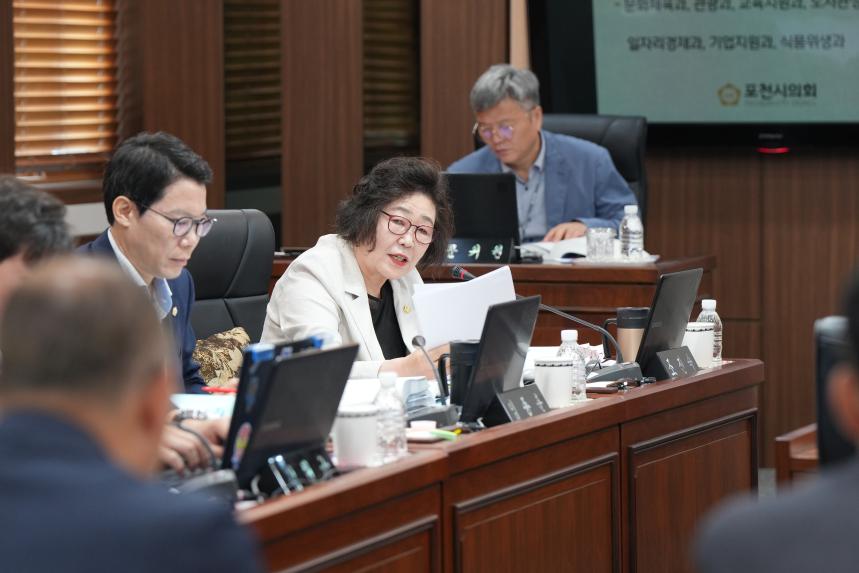 제179회 포천시의회 임시회 행정사무감사특별위원회 4일차 - 14