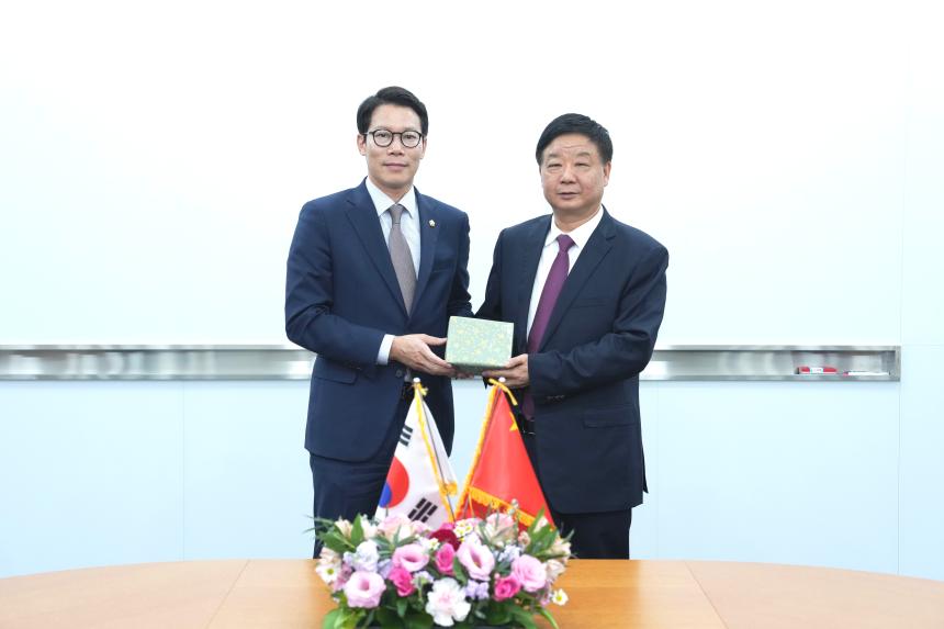 상호결연도시 중국 화이베이시 대표단과의 접견 - 5