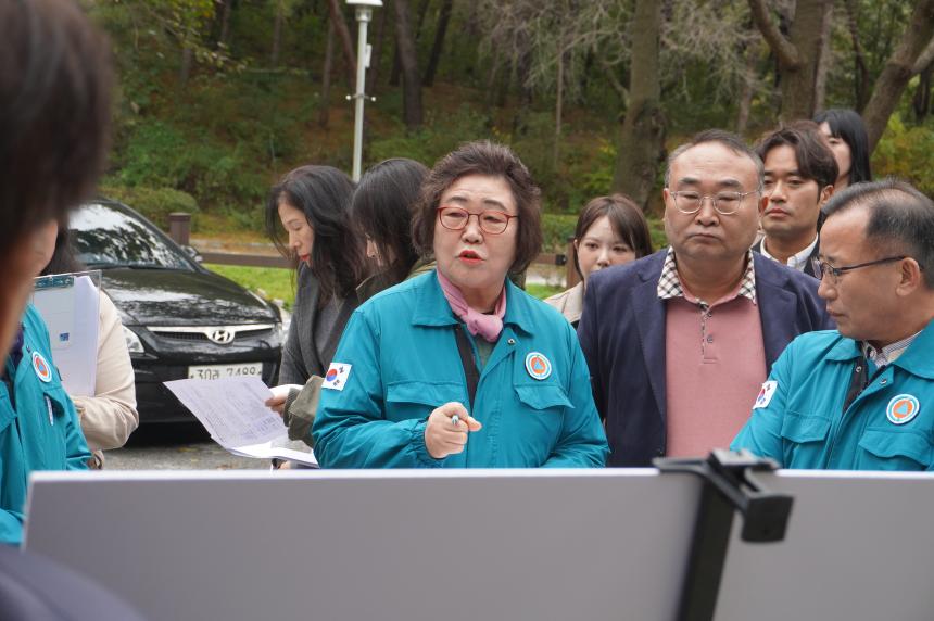 제182회 포천시의회 임시회 주요사업장 답사 - 6