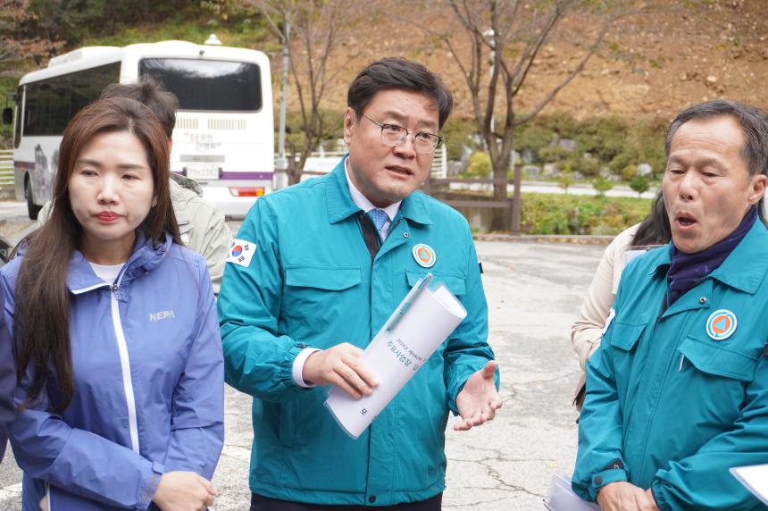제182회 포천시의회 임시회 주요사업장 답사 - 7