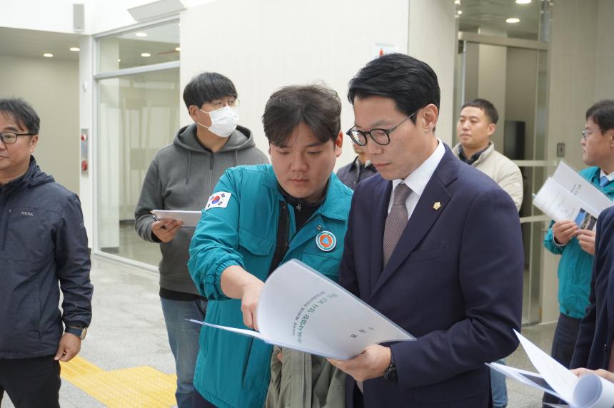 제182회 포천시의회 임시회 주요사업장 답사 - 15