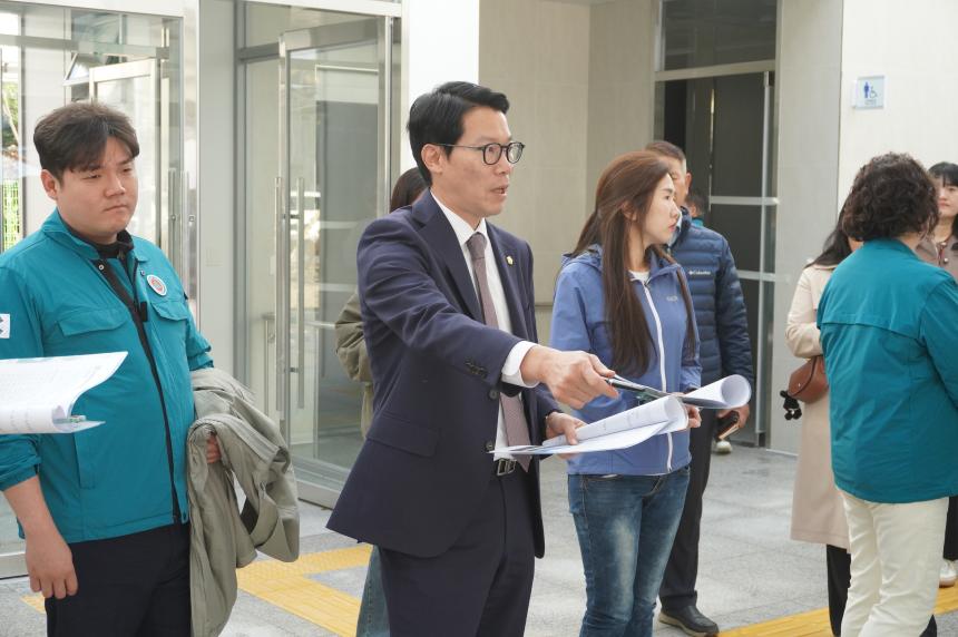 제182회 포천시의회 임시회 주요사업장 답사 - 19