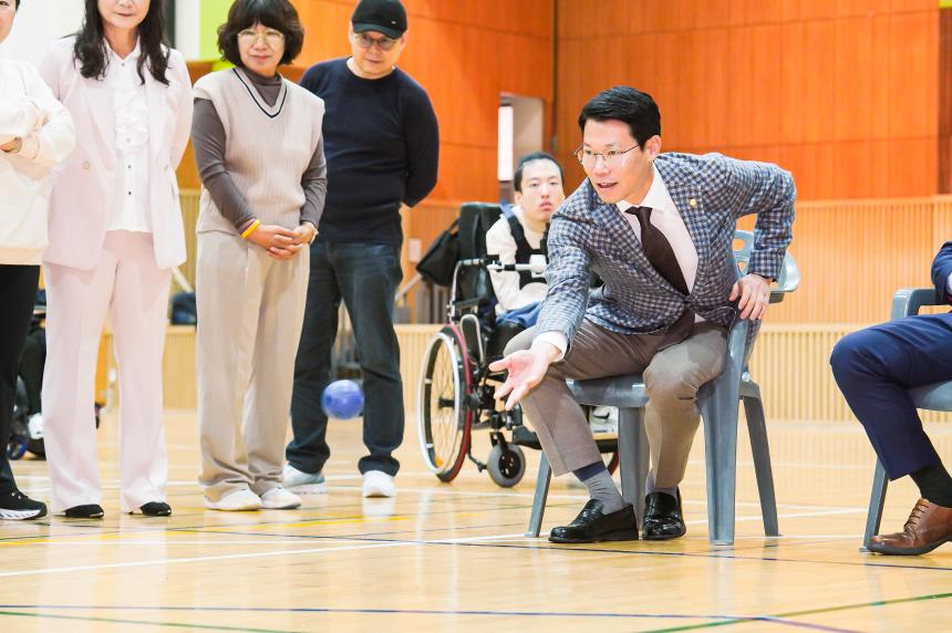 제1회 포천시장애인체육회장배 어울림 보치아 대회 - 14