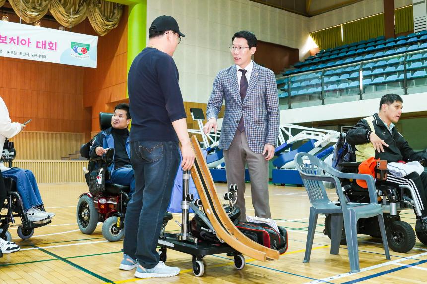 제1회 포천시장애인체육회장배 어울림 보치아 대회 - 15