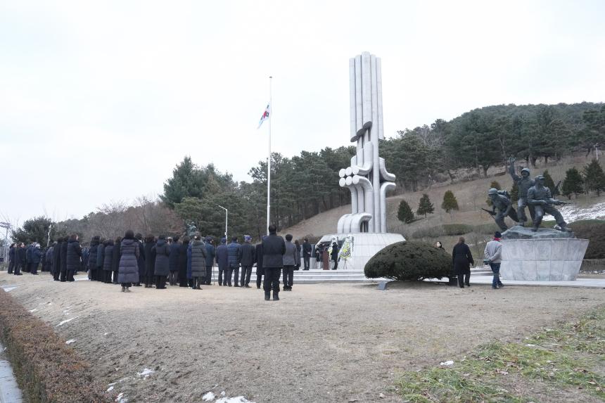 2025년 충혼탑 참배 - 5