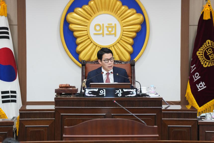 제184회 포천시의회 임시회 제3차 본회의