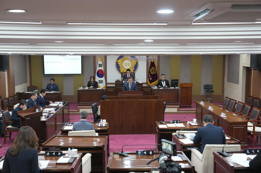 제184회 포천시의회 임시회 제6차 본회의