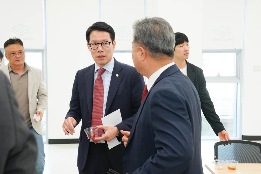 한탄강 과학기술 테스트 부지 활용을 위한 산학관 업무협약 및 연구소 개소식 - 26