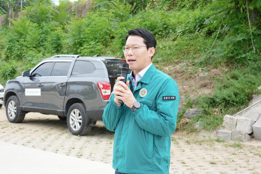 (사)국가유공자환경운동본부포천시직할회 미꾸라지 방류행사 - 10
