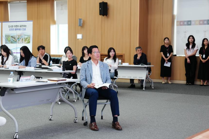 청년행정체험단과의 간담회 - 13