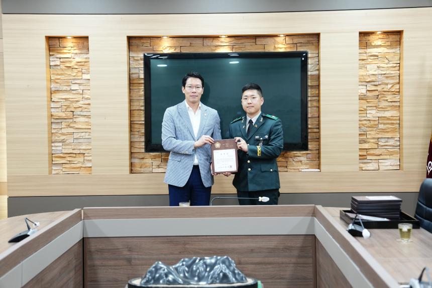 6.25자원봉사자 표창장 수여식 - 3