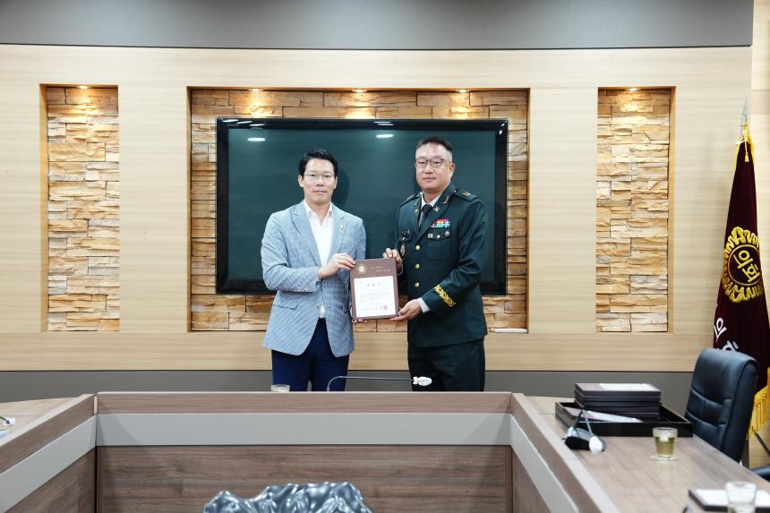 6.25자원봉사자 표창장 수여식 - 6