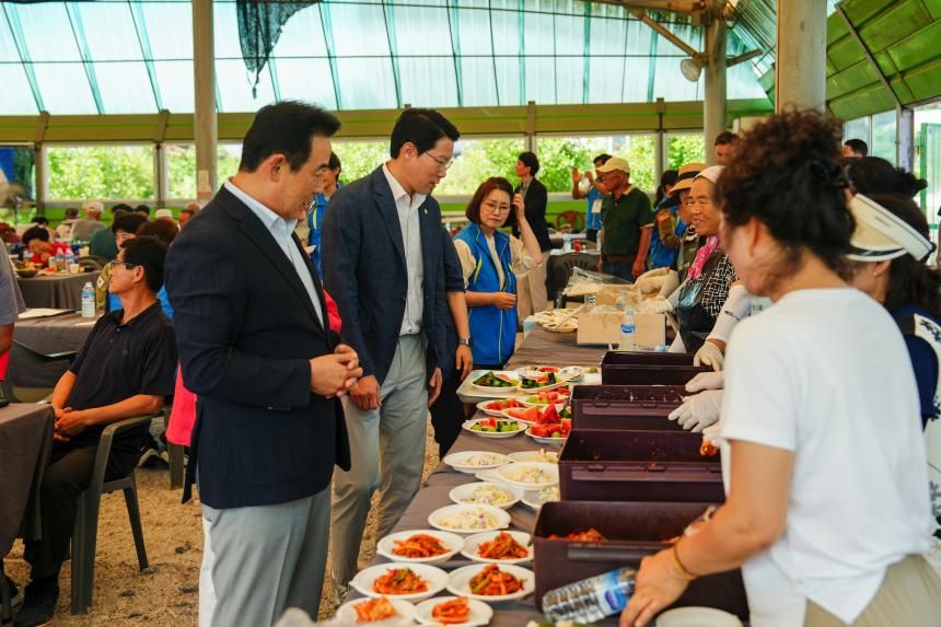 피플투피플 봉사단체 영평1리 마을회관 주민화합 점심봉사 - 7