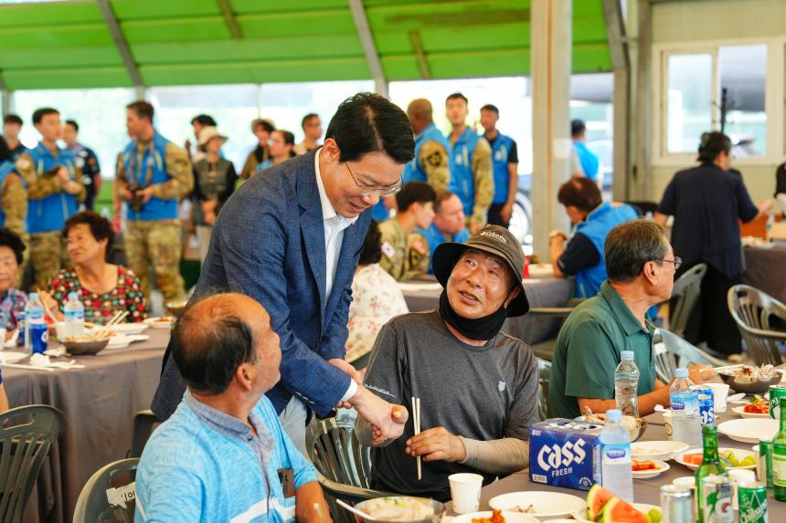 피플투피플 봉사단체 영평1리 마을회관 주민화합 점심봉사 - 13