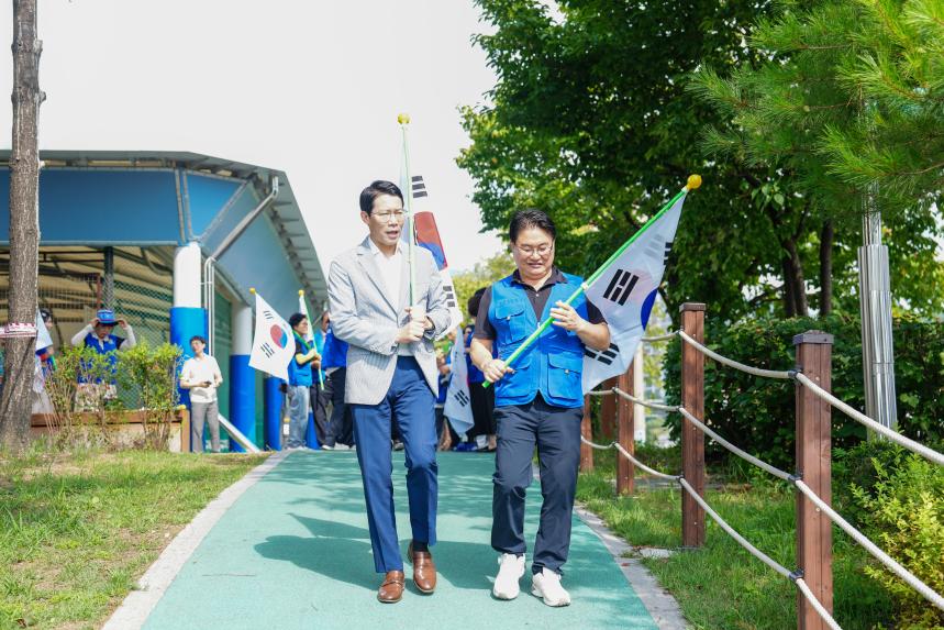 바르게살기운동 포천시협의회 광복80주년 기념 태극기 행사 - 6