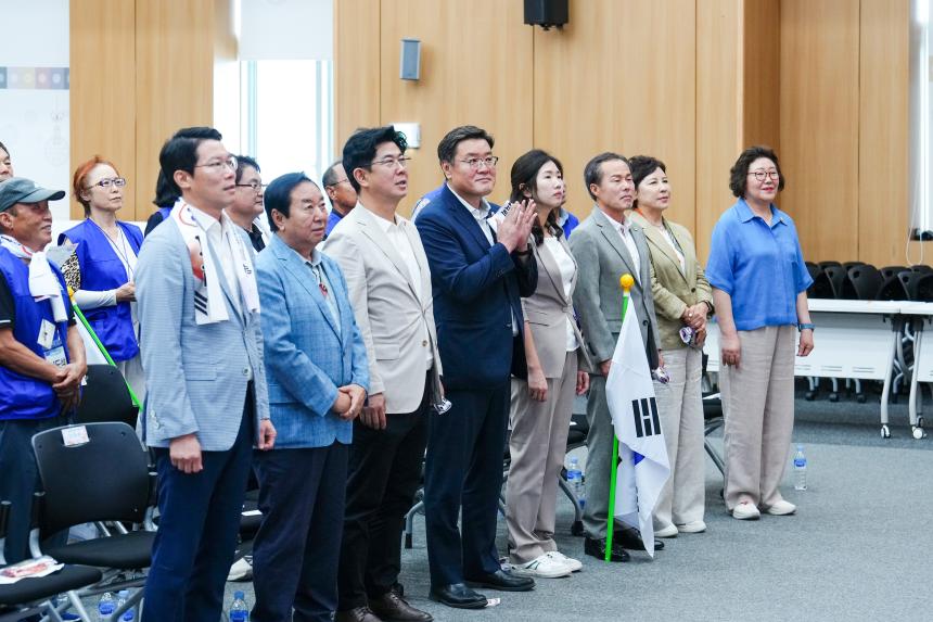 광복80주년 기념 태극기 행사 및 한마음 연찬회 - 84