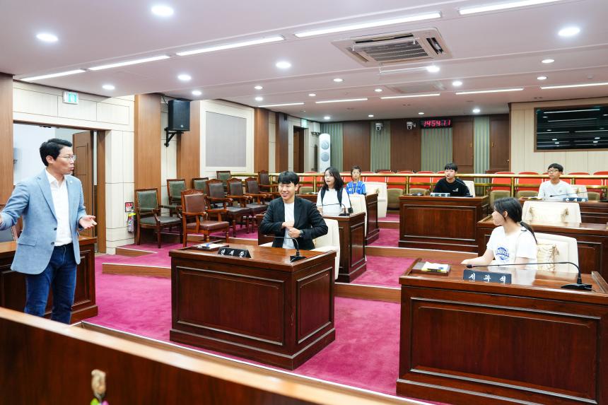 포천 가산초교 포천시의회 견학방문 2 - 19