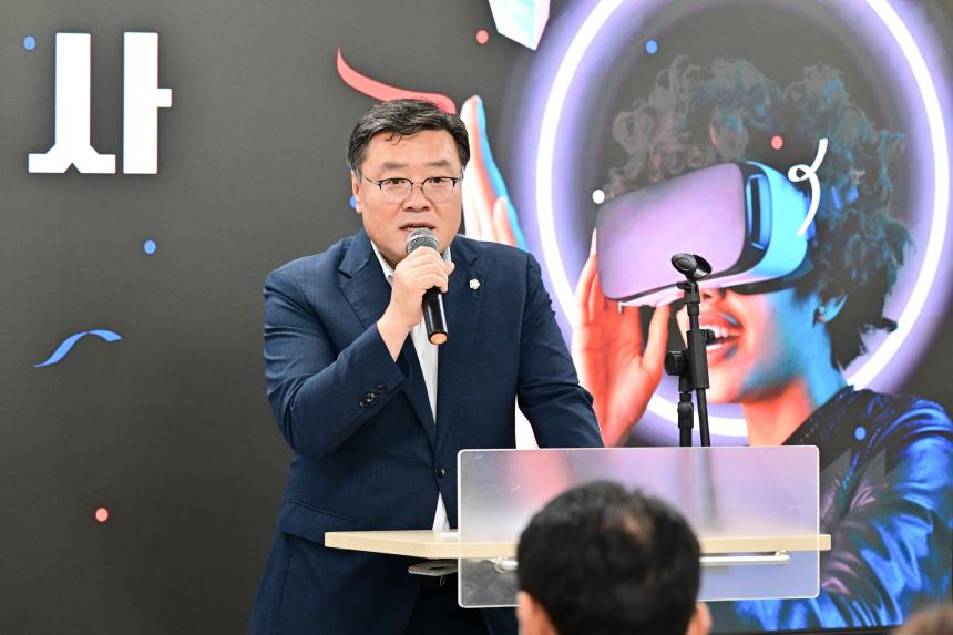 송우중학교 디지털 창작소 개소식 - 4