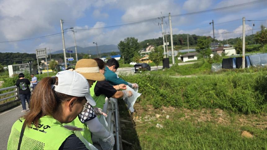 포천시 자연보호협회 다슬기 방류 행사 - 9