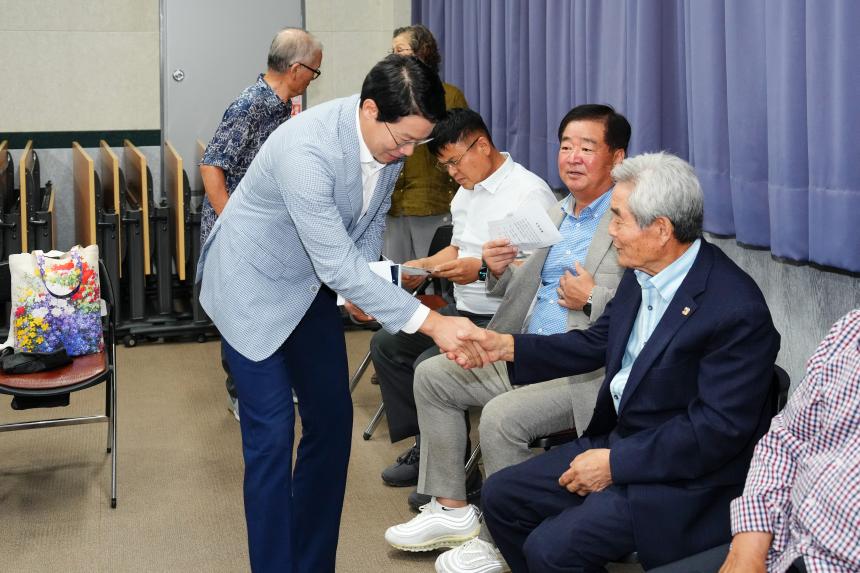 군내노인대학 대한노인회 포천시지회 제4,5회 이취임식